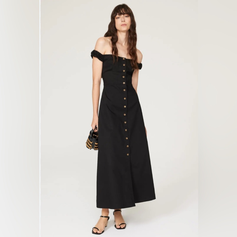 Favorite Daughter Black Lovesick Dress